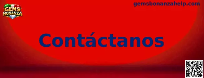 Página de contacto de Gems Bonanza