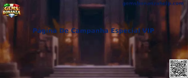 Página De Campanha Especial VIP Gems Bonanza